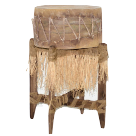 African Drum on Base